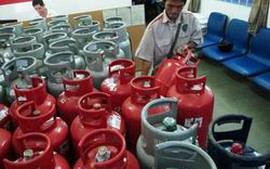 Giá gas giảm 10.560 đồng - 12.000 đồng/bình 12kg 